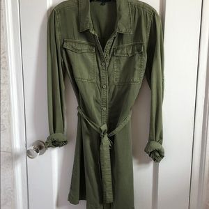 Sanctuary utility dress with self belt